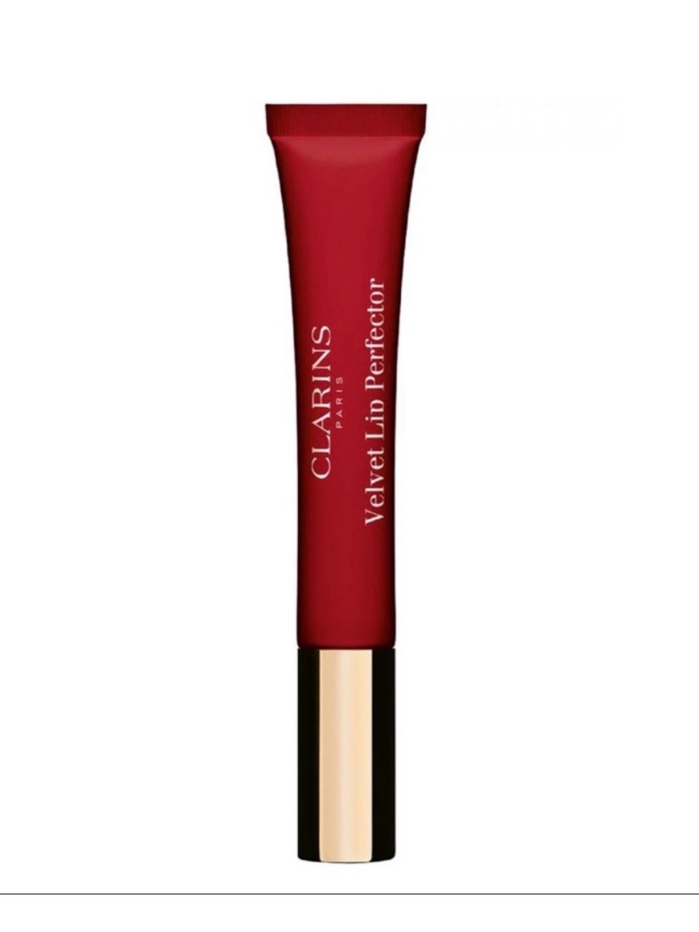 Clarins Velvet Lip Perfector - Deep Crimson Red